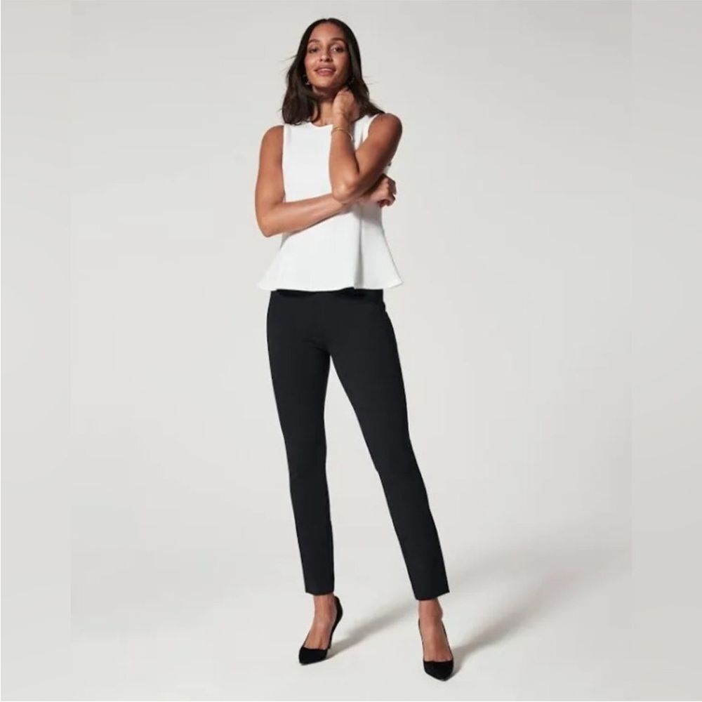 Spanx The Perfect Pant, Ankle Back Seam Skinny (M)